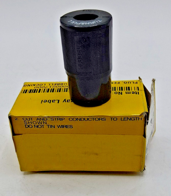 Hubbell HBL7464V Connector Midget-Twist Lock Lot of 10