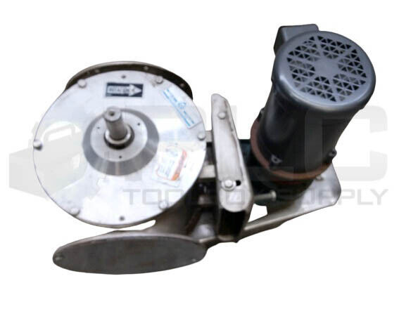 KICE VBS VBS10X8 TER ROTARY AIRLOCK VALVE, STAINLESS STEEL, w/ BALDOR VM3538