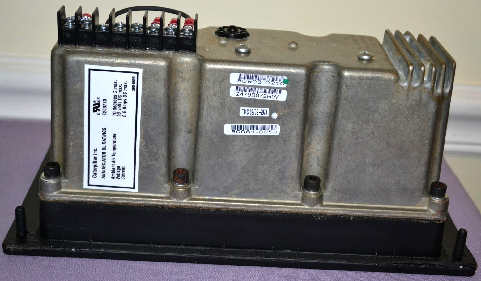 Caterpillar E203770 Annunciator Control Panel 260-6595 32VDC 0.5A USA -New Other