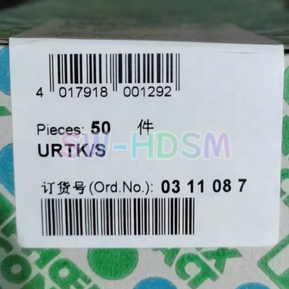 50PCS NEW for PHOENIX CONTACT 0311087 URTK/S Terminals Freight Free