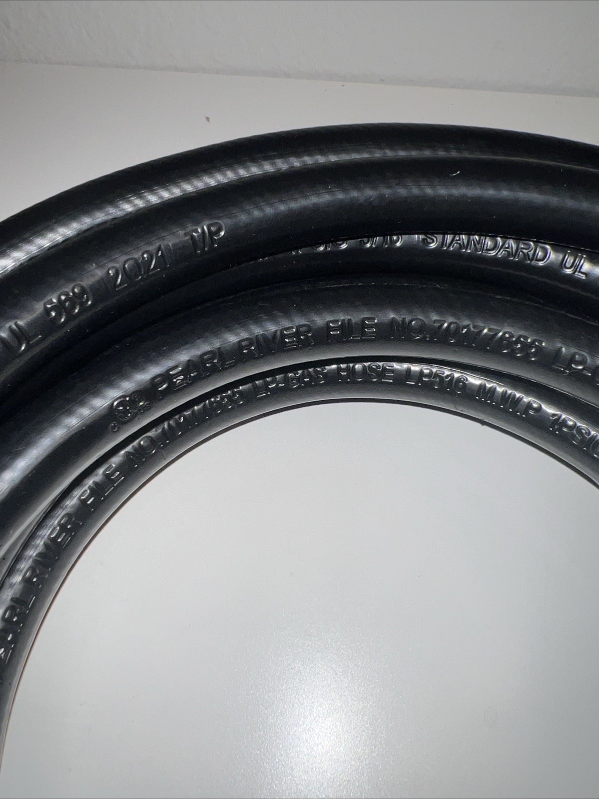 10ft: Pearl River Propane Adapter Hose File No. 70177655, HP516 5/16″