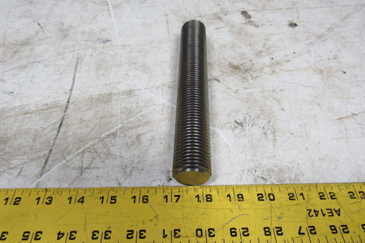 1-1/4″-8x 8″ (OAL 8-1/4″) B8M 316 Stainless Steel Fully Threaded Stud Lot of 5