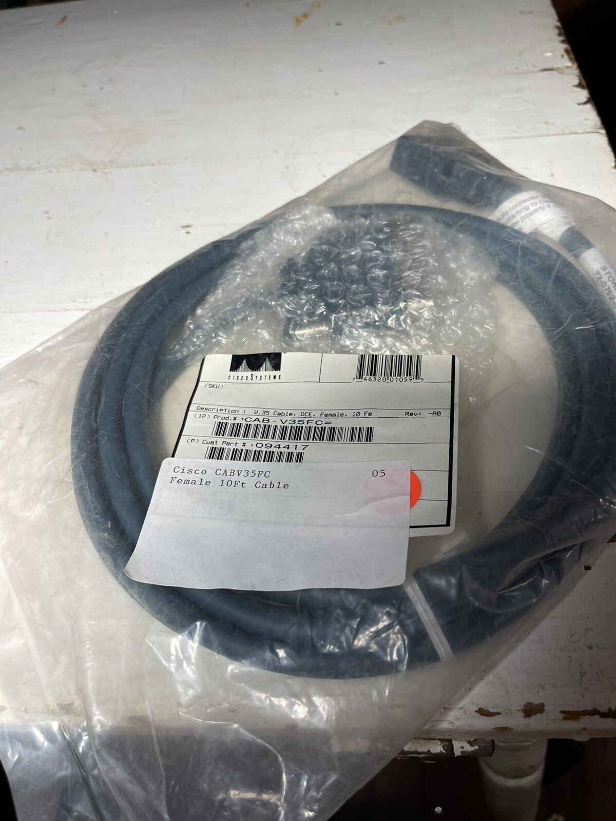 CISCO CAB-V35MC ROUTER CABLE DB60 TO V.35 MALE SERIAL CABLE