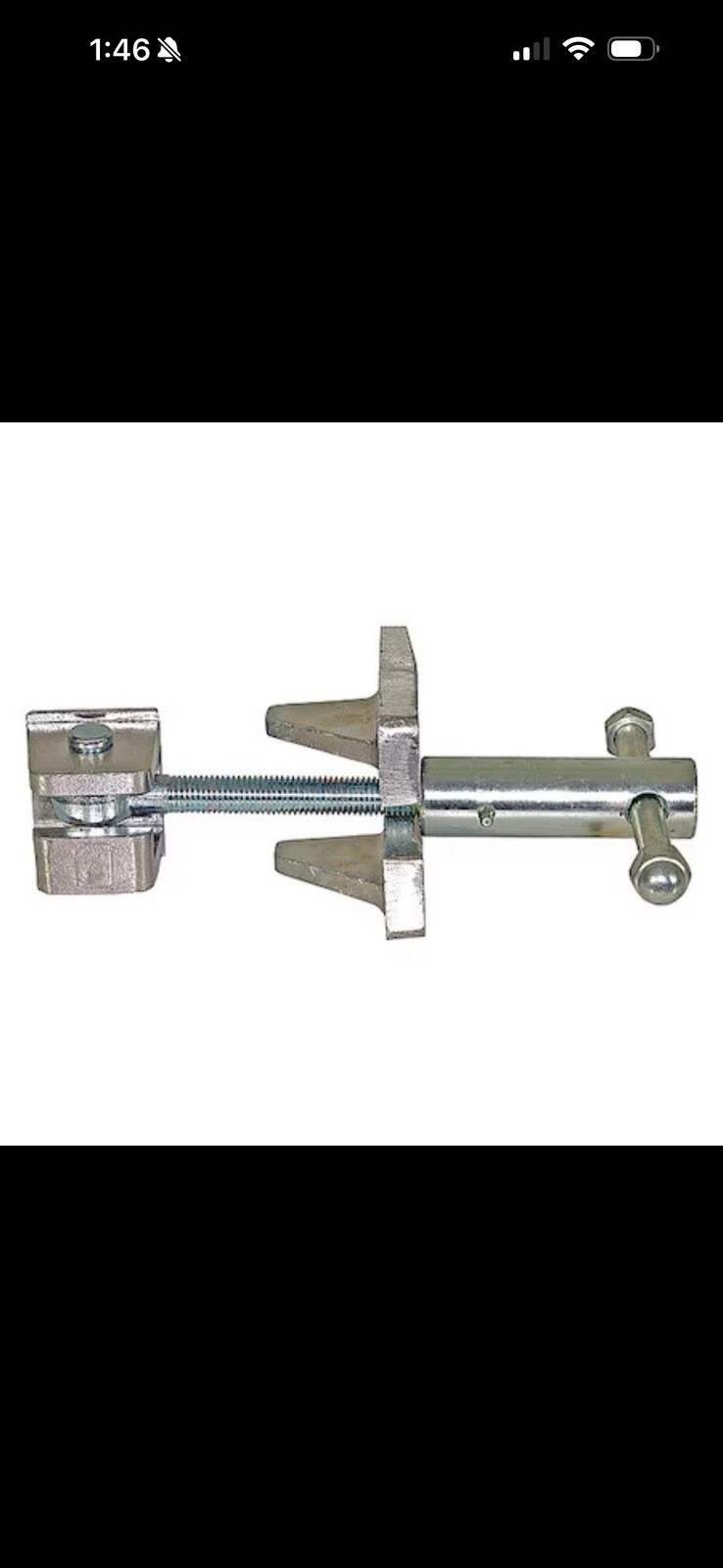 Buyers Products Tgl3410 Tailgate Latch Assembly, Silver, Steel
