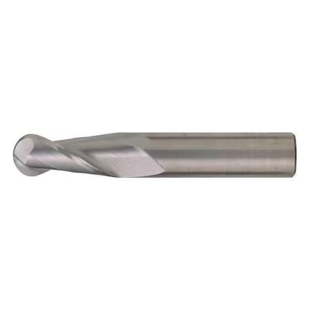 Cleveland C60974 2-Flute Carbide Ball Nose Single End Gp End Mill Cleveland