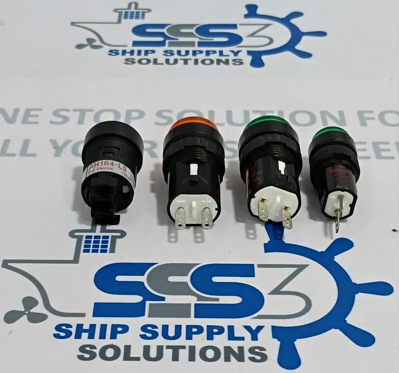 Fuji AH164-L5 IDEC AR6M Pilot Light / Push Button Switch Spare Parts (Lot)