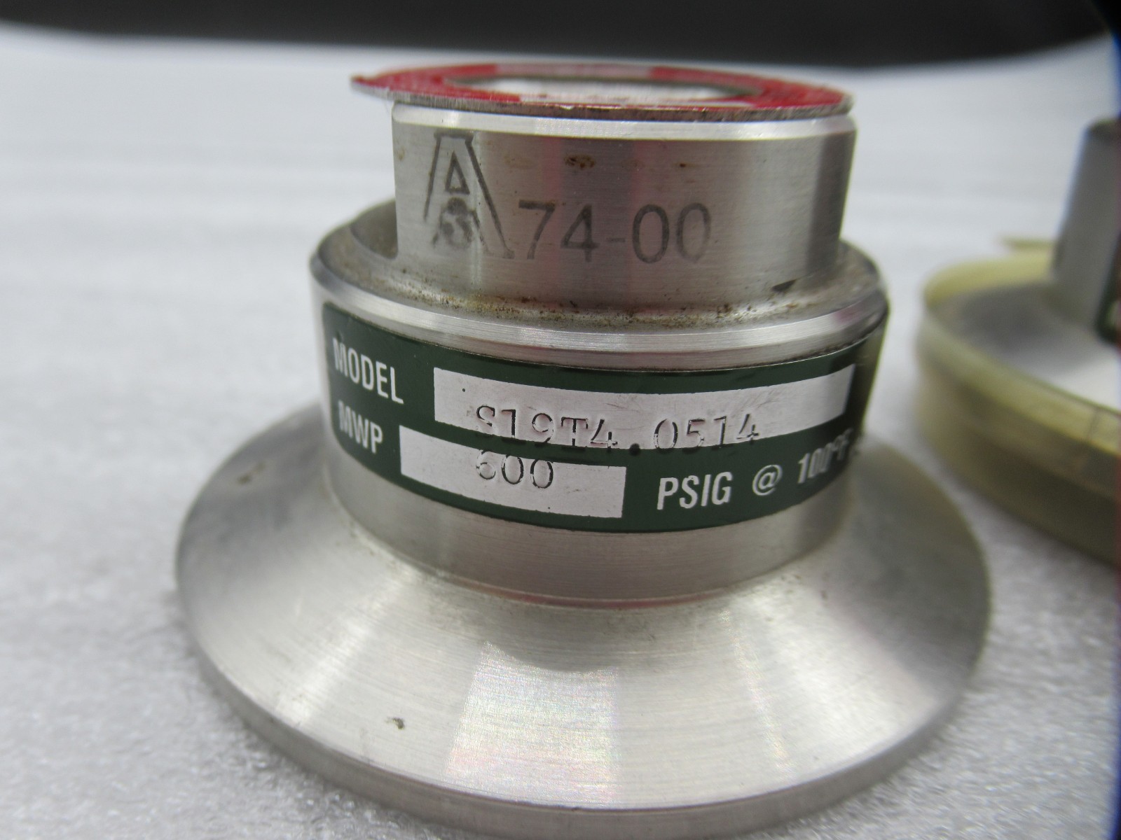 PIC P I Components Differential Pressure Diaphragm S19T4 316L A3 74-00 *LOT OF 2