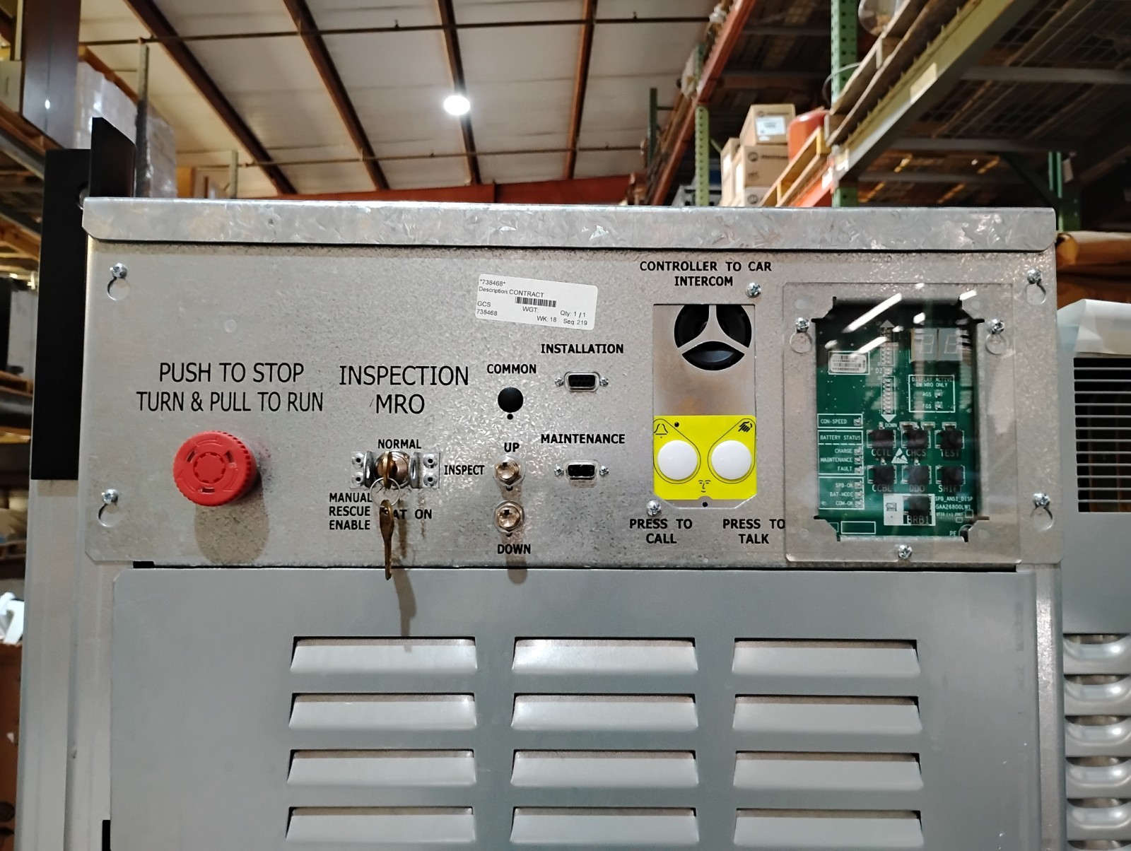Otis Gen 2 Elevator GCS Controller 17HP – AAA21310AD