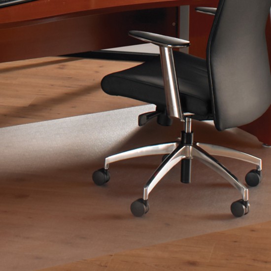 Floortex 1215030019ER Clear Chair Mat 118×60 75 Mil Polycarbonate
