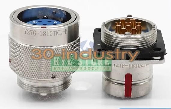 1Pcs New For Aviation circular connector Y27G-1810TKL-B