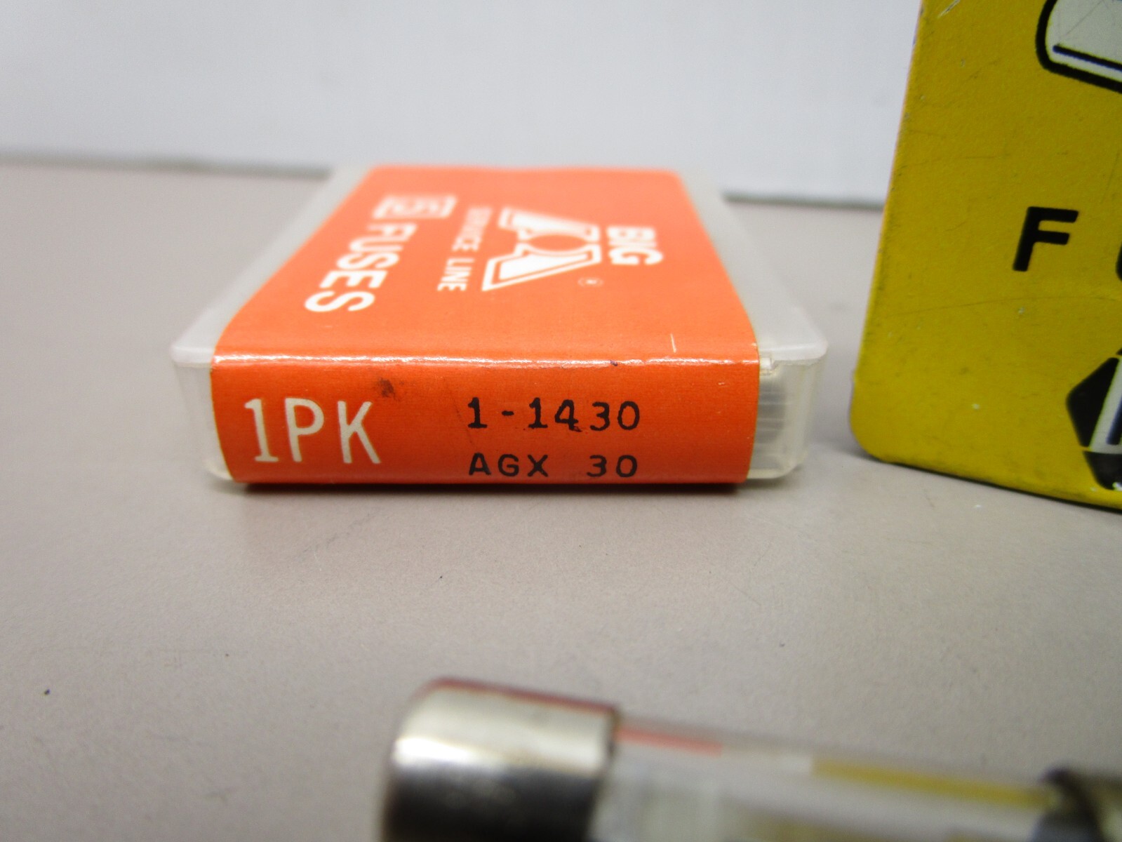 x10 Automotive Fuse Barrel Style AGX30 Fast Acting Glass 30 Amp Rating