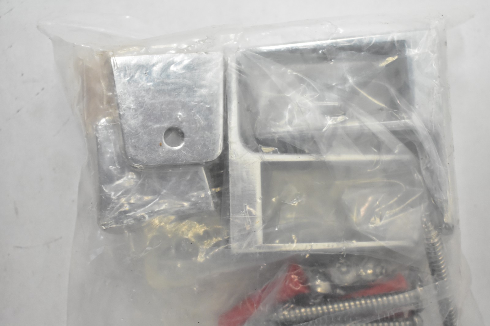 Bradley Bathroom Partition End Panel Hardware Kit Baked Enamel Zamak HDWT-Z2PE