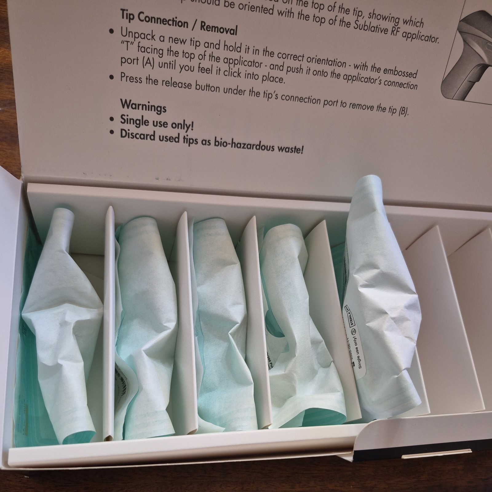 Syneron Candela Disposables focal 44 Sublative iD 200 pulses each box of 5