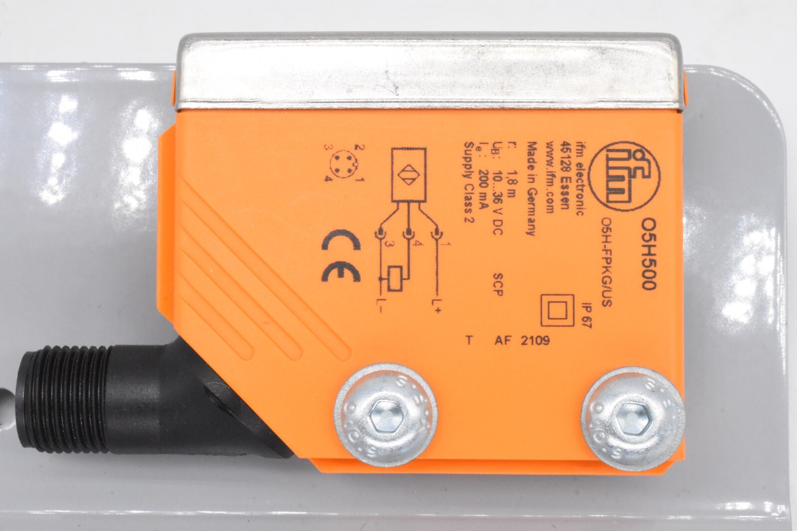ifm O5H500 Diffuse Reflection Sensor w/Background Suppression O5H-FPKG/US