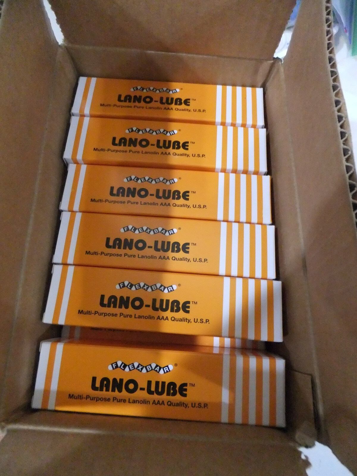 FLEXBAR LANO-LUBE 2-Ounce Tube 12 ea total