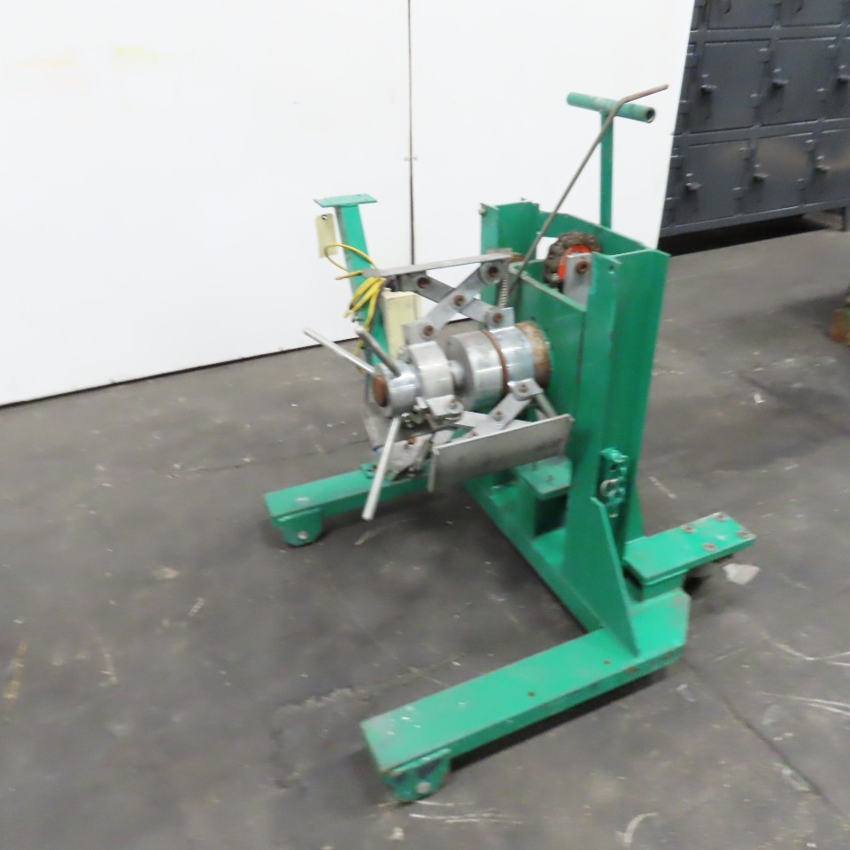 Nuconsteel Manual Lift Portable Steel Coil Winder Unwinder Decoiler (NO JACK)