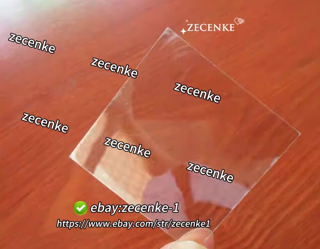10Pc New transparent mica sheet 50x50x0.1mm insulating mica sheet