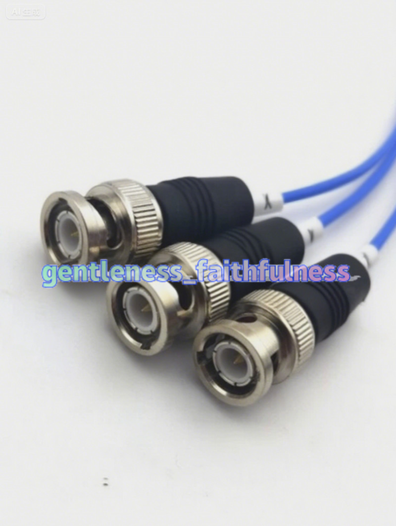 1pc 3M Quad 1/4-28 UNF to BNC PCB Triaxial Accelerometer Cable replace 034G2