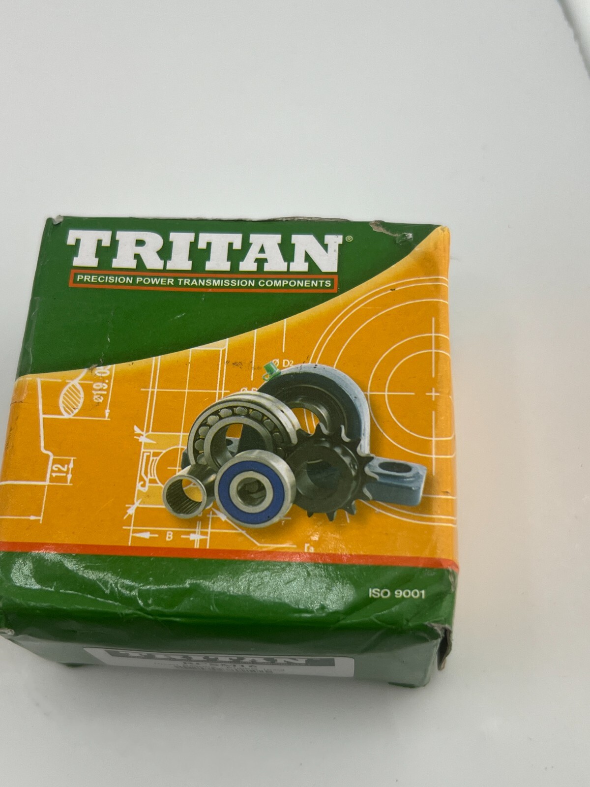 TRITAN Cartridge Bearing: 1 in Bore, 2 17/32 in OD, Eccentric Collar, RCSM16