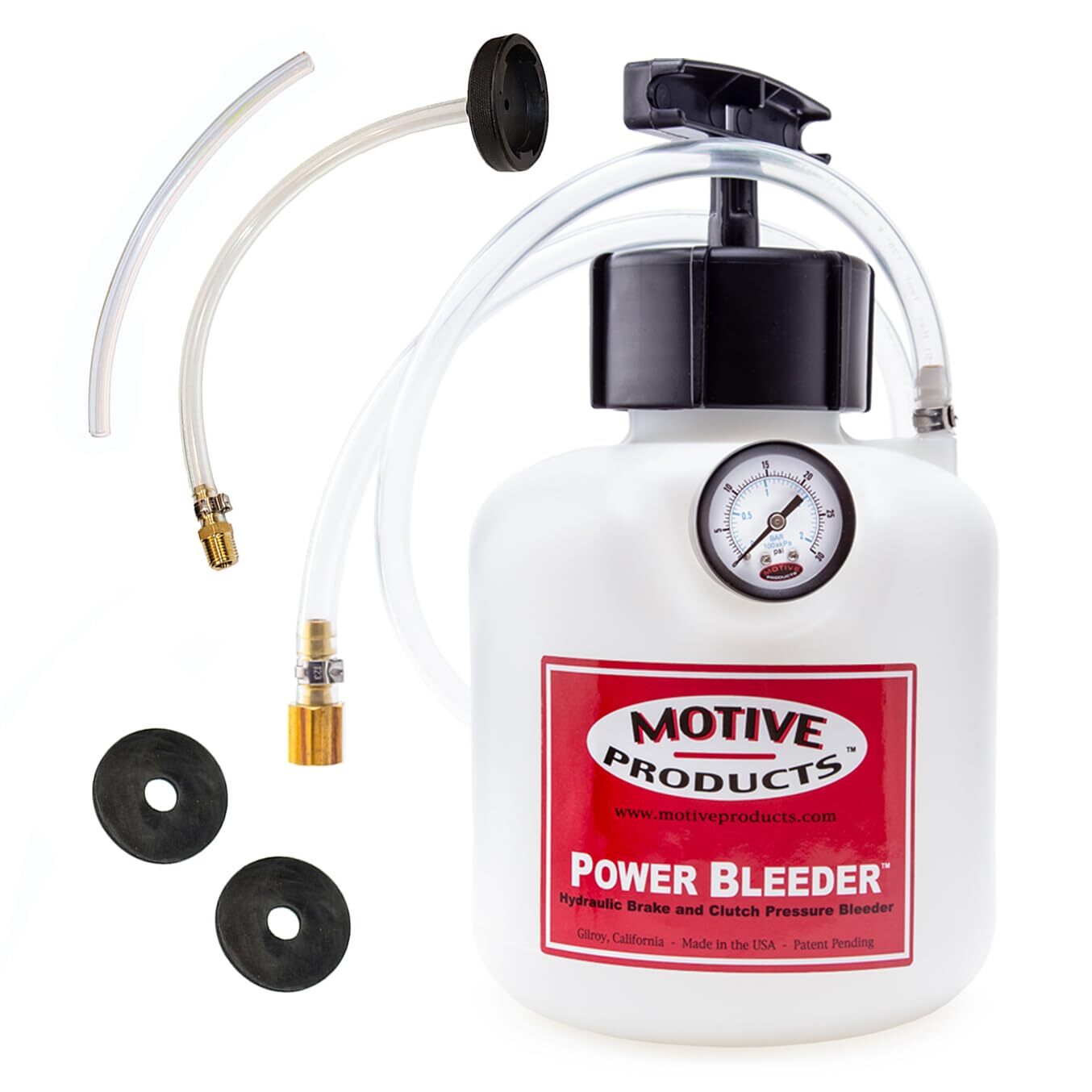 Motive Products 0108 Late Model GM Compatible Power Bleeder 2-Quart Tank with