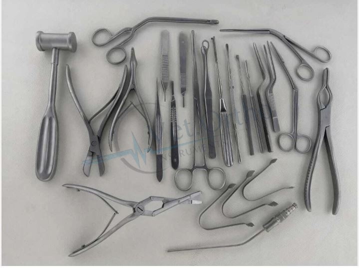 Septoplasty Surgery Instruments Set of 23 ENT Surgical Instrument