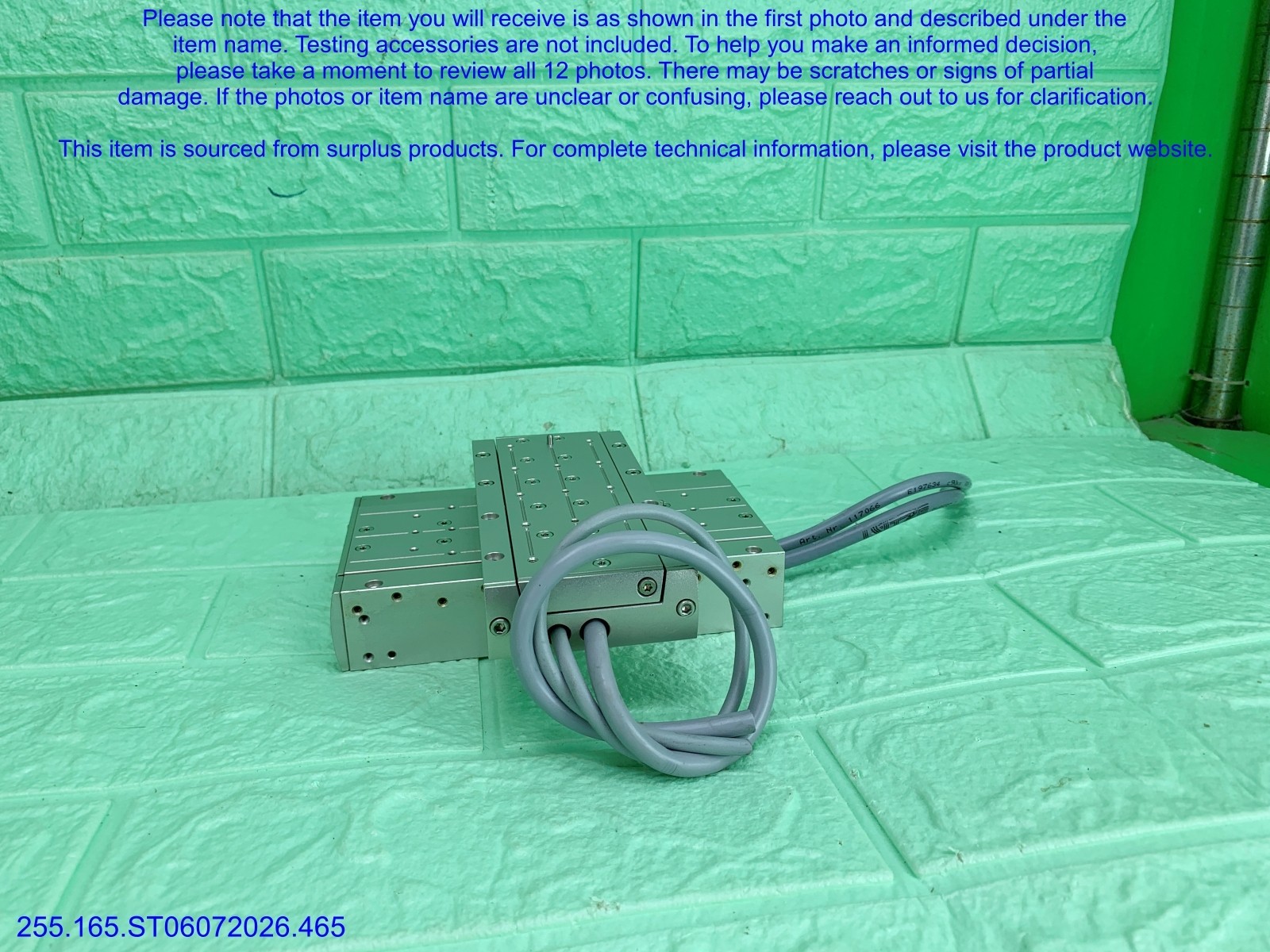 Jenny Science LINAX Lxc 80F40 Lxc 85F10 SHORT CABLE as in photos, sn:6494, DHL.