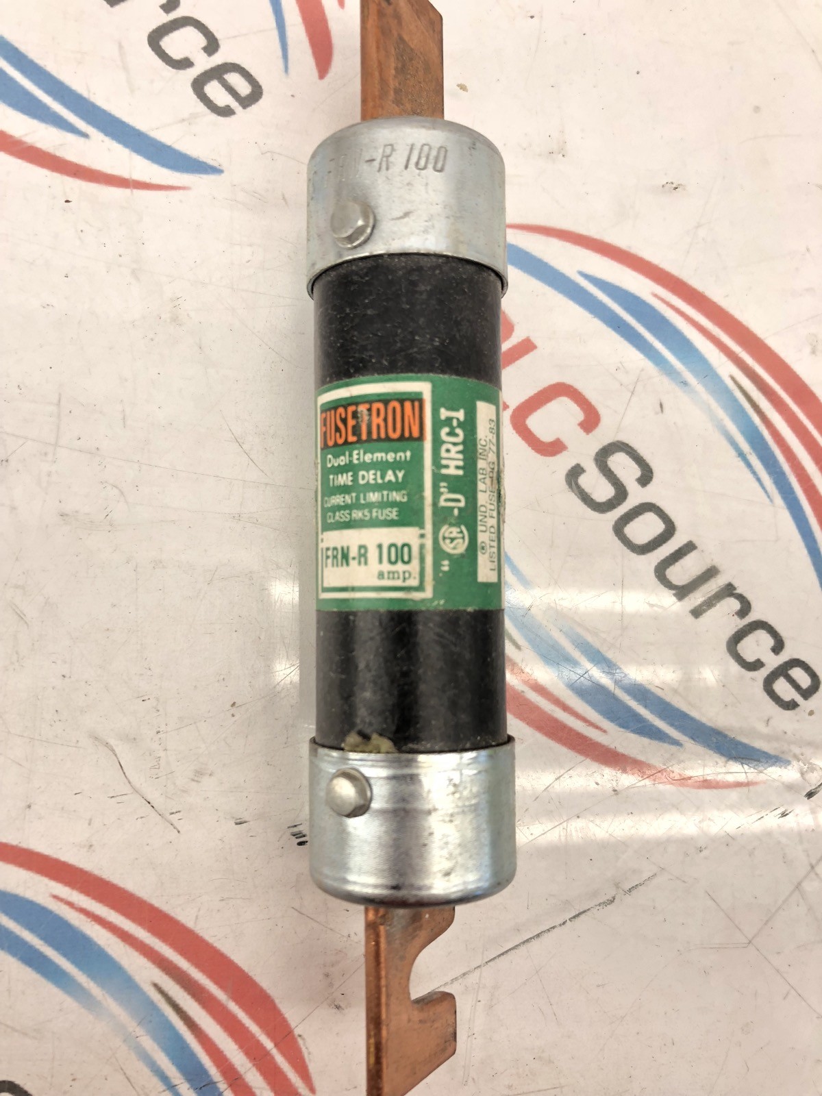 FUSETRON FRN-R 100 DUAL ELEMENT TIME DELAY CLASS RK5