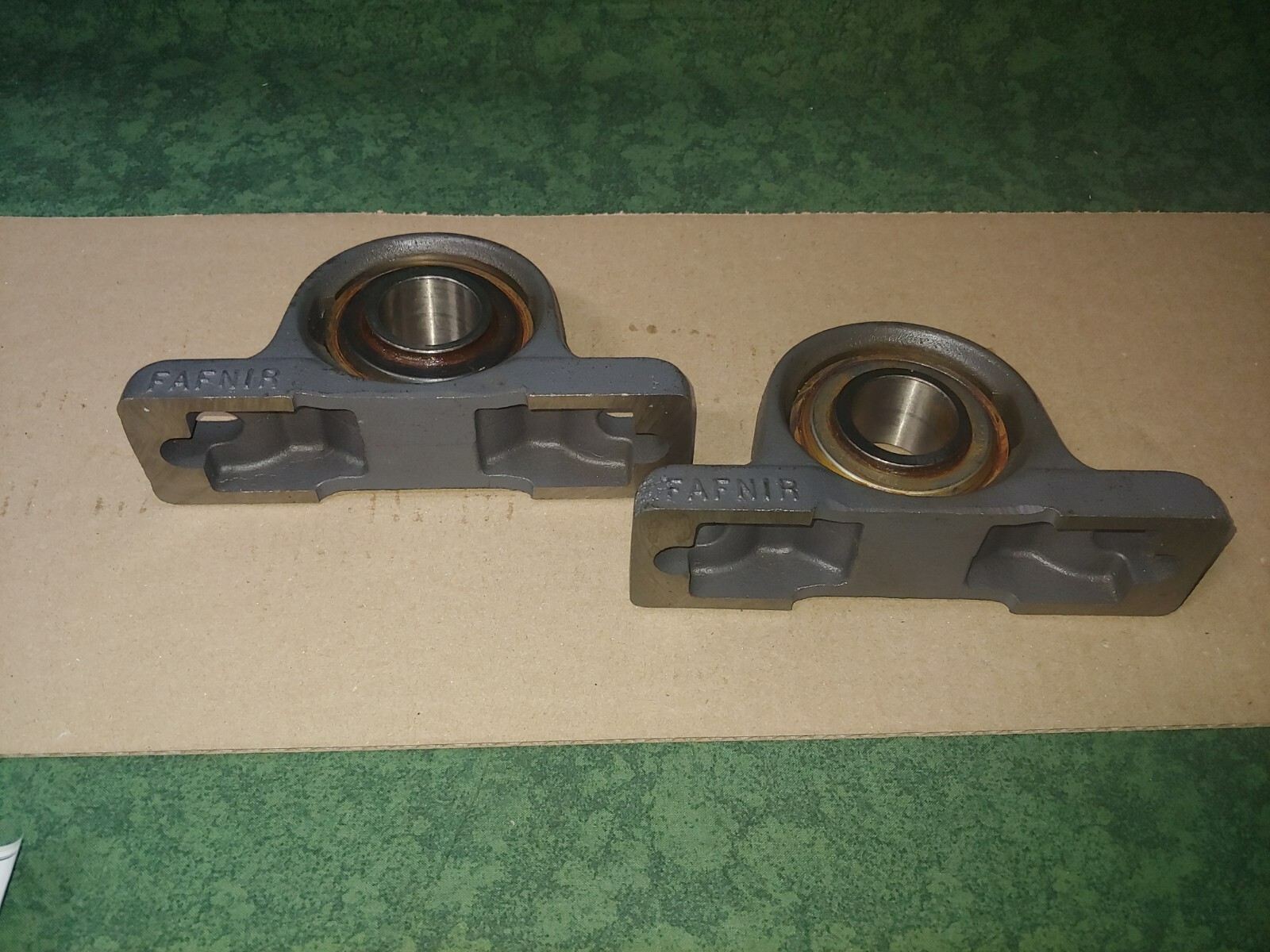 (2) Fafnir Pillow Block Bearings LAO 1-7/16″ No Locking Collar (22541-Cart6)