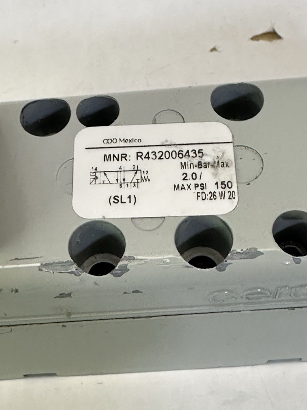 Aventics R432006435 Solenoid Air Con Valve