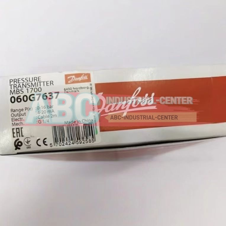 1PCS New DANFOSS MBS1700 060G7637 Pressure Transmitter#