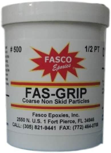 Fasco Epoxies Anti-Slip Paint Additive for Floor Coatings – COARSE Non-Skid