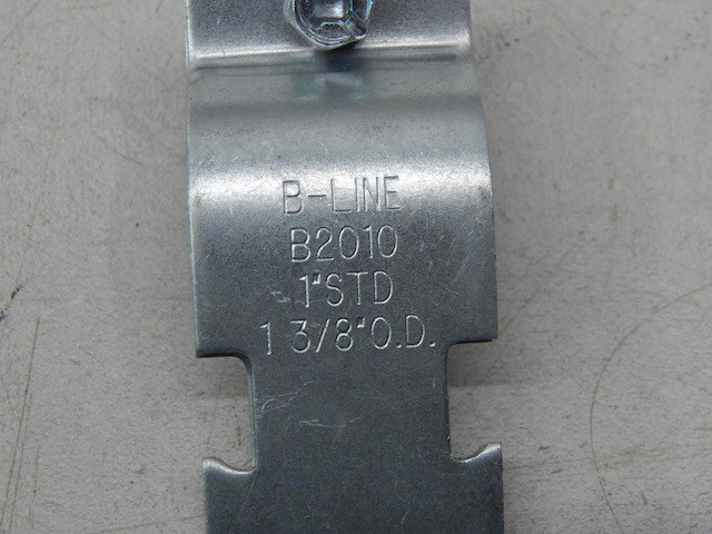 Cooper B-Line B2010ZN, 1-Inch Rigid Conduit Pipe Clamp (Lot of 10)