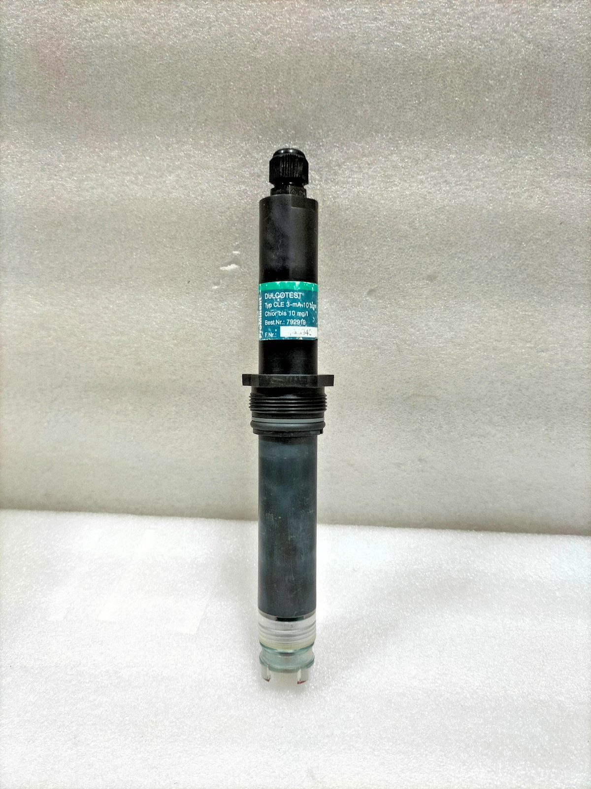 PROMINENT DULCOTEST CLE 3-mA-10 PPM CHLORINE SENSOR 792919 USED