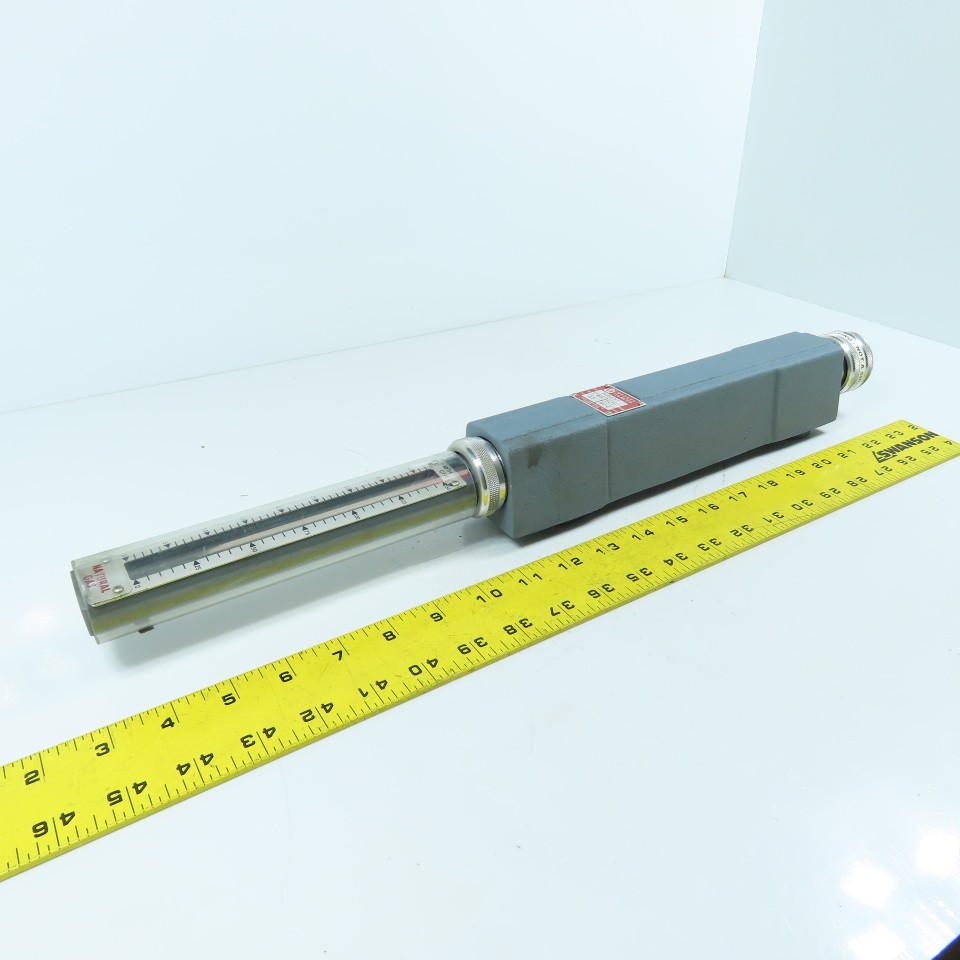 Waukee MV-6 Flo-Meter Gas Flow Meter 80°F SG 0.65 PR. 12 WCG 3/4″ NPT