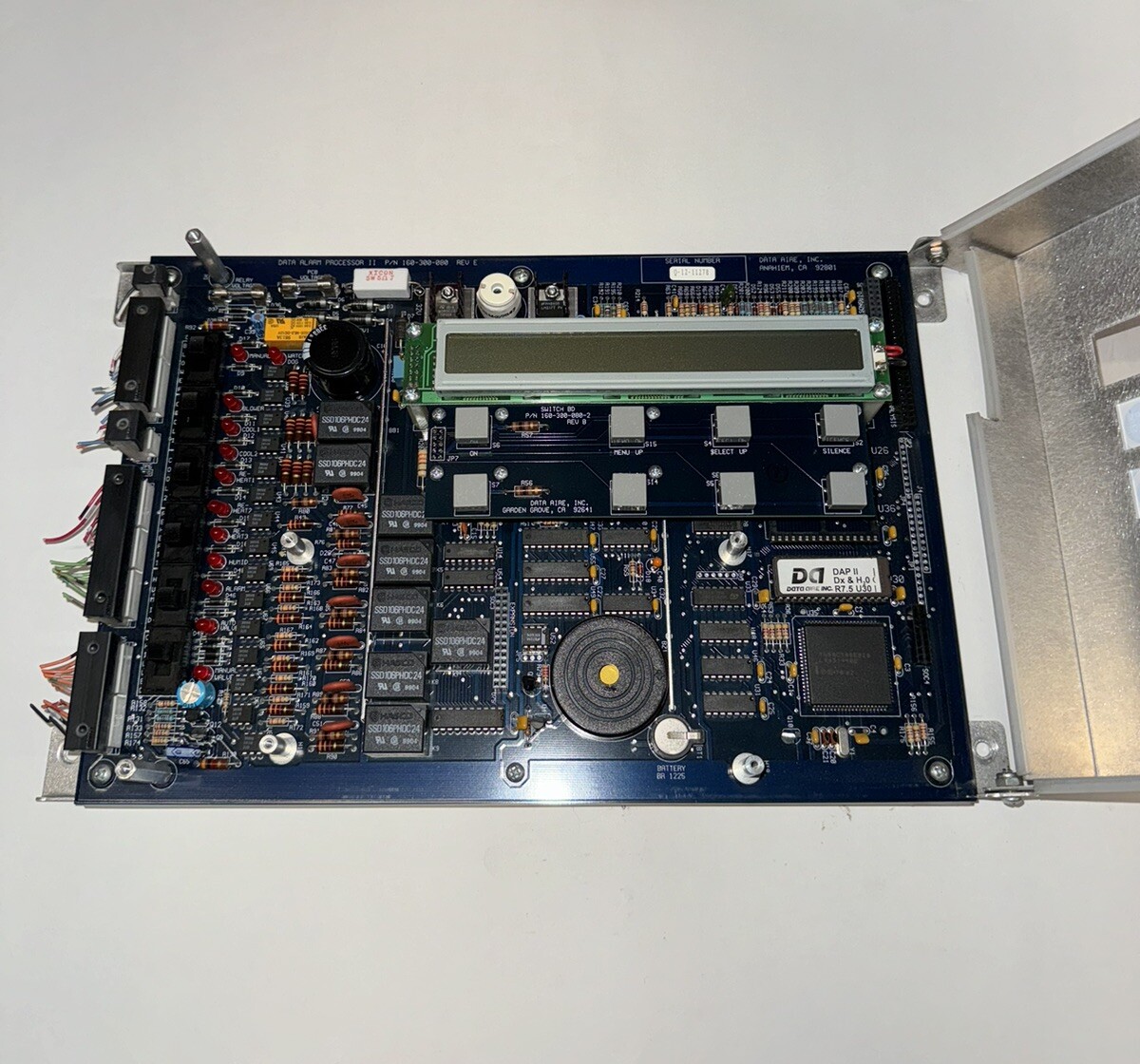 Data Aire Inc. DAP II Alarm Processor Control Interface 160-300-080 Rev E