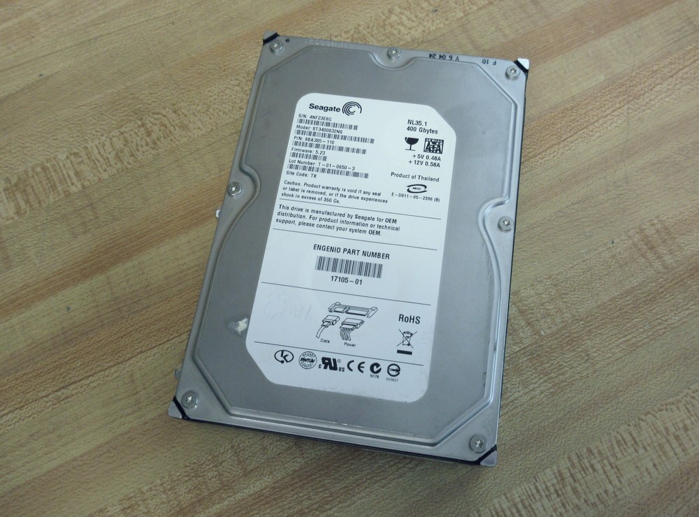 Seagate 9BA385-110 3.5″ HDD ST3400832NS Non-Refundable