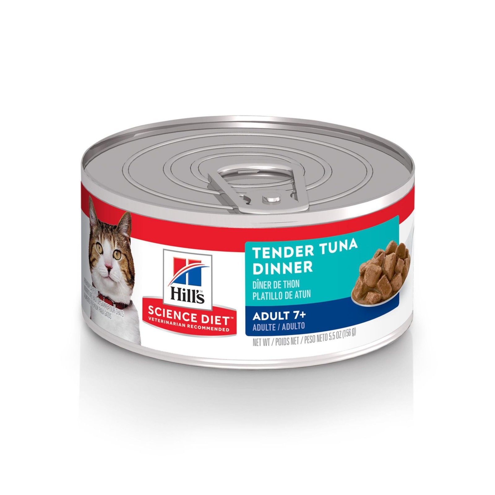 Hill’s Science Diet Adult 7+, Senior Adult 7+ Premium Nutrition, Tuna, (24)5.5oz