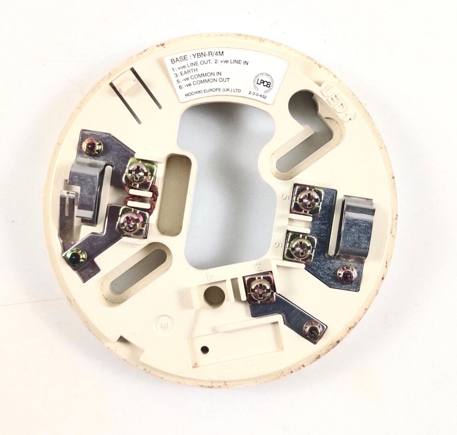 Hochiki / Deckma DCD-1EM Heat Detector With Base Type YBN-R/4M