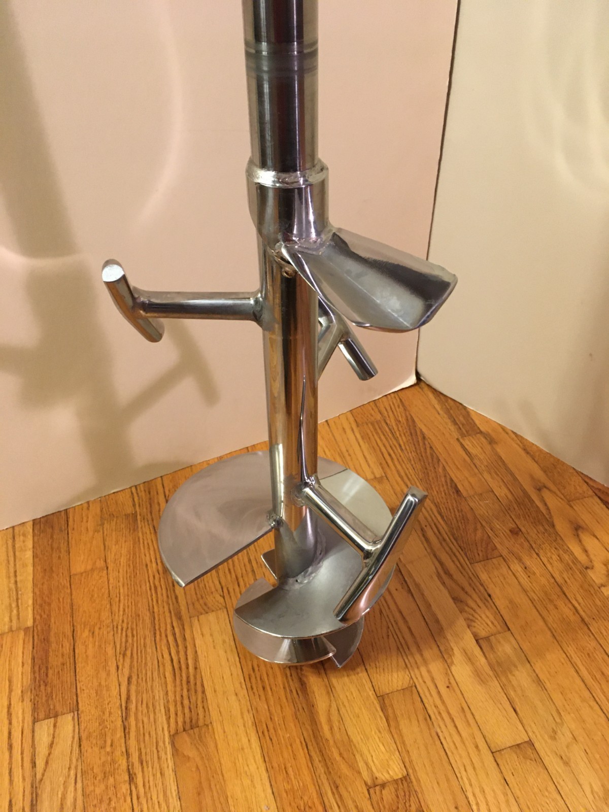 ** 26″ STAINLESS STIRRING ROTOR MIXER AUGER IMPELLER BLADE 8″ DIA 1 1/2″ SHAFT