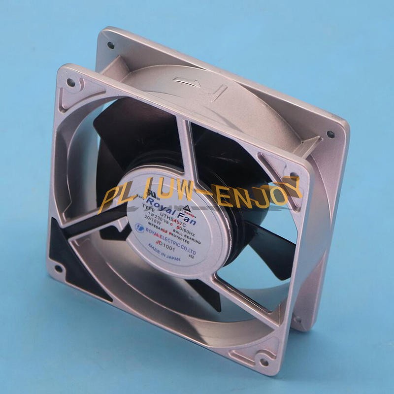ONE ROYAL FAN UTHS457C Metal Cooling Fan AC 230V 20/18W NEW