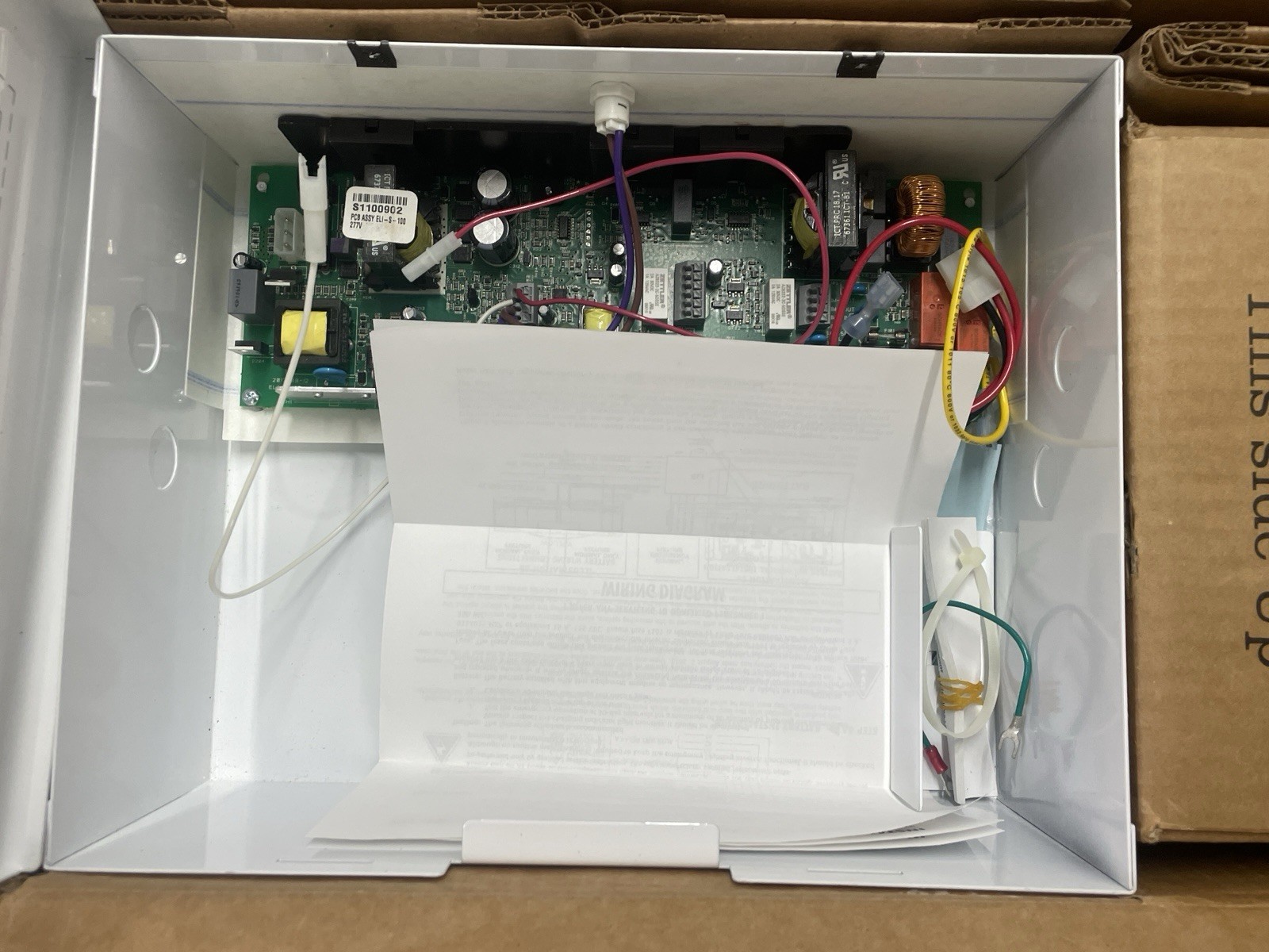 Phillips Bodine ELI-S-100-277V EM Lighting Inverter Open Box New w/ Battery