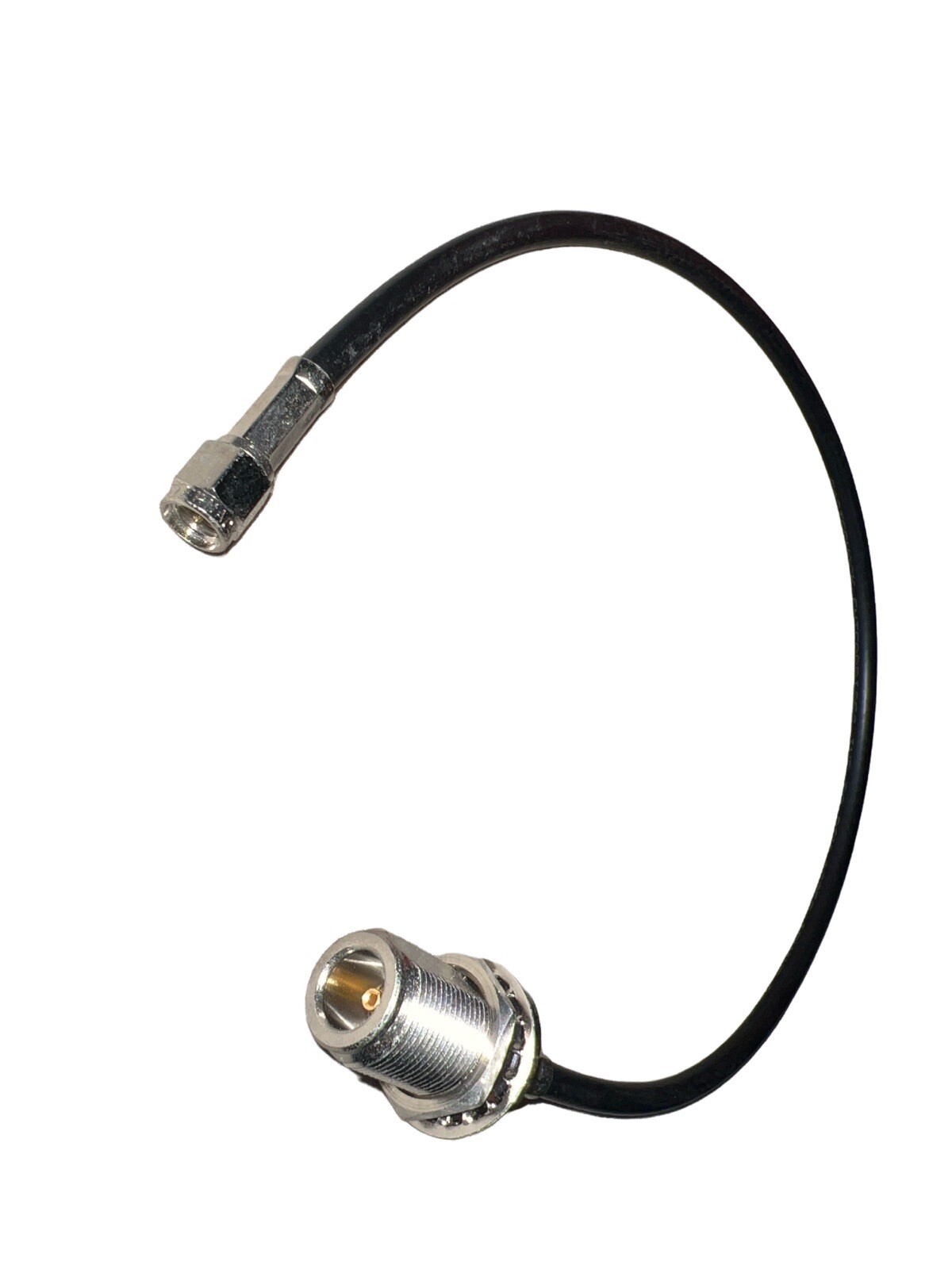 Pasternack PE3013-18 SMA Male to N Female Bulkhead Cable 18 Inch Length Using RG