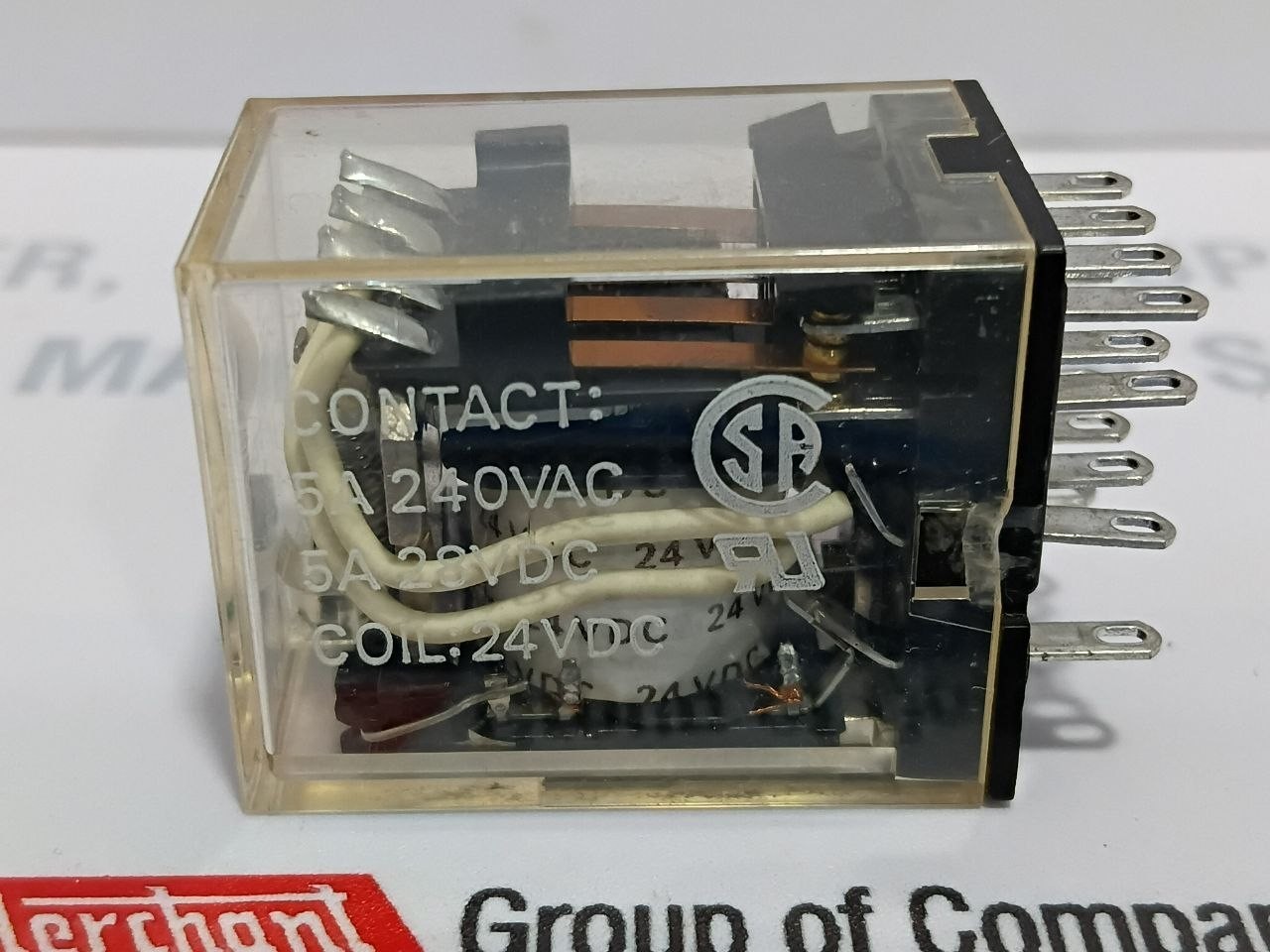 Omron MY4N Power Relay 14 Pin Coil Voltage 24VDC (Unused New)