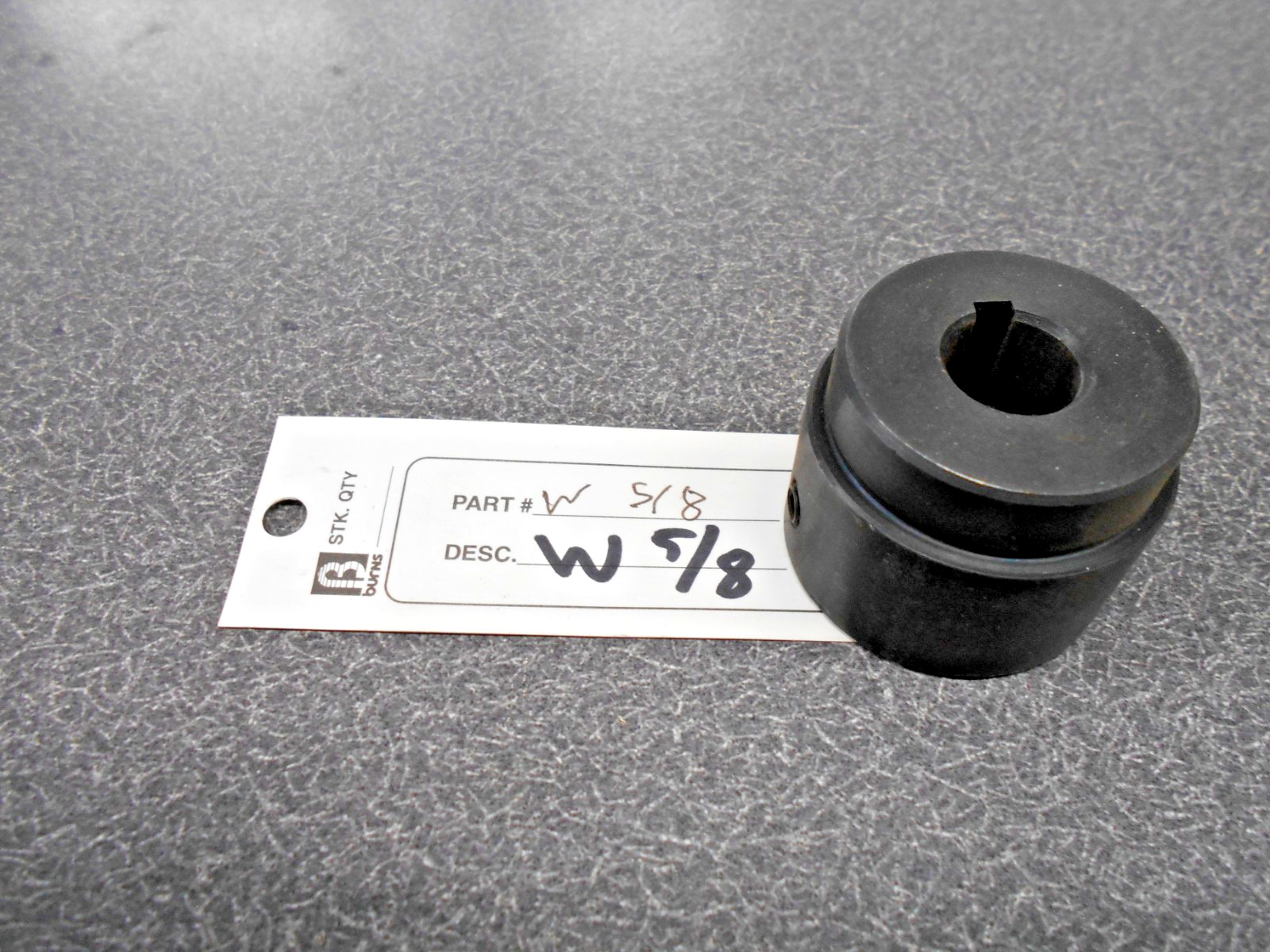 Weld-On Hub, Series W5/8. Round Bore. Burns/Tisco. NOS!