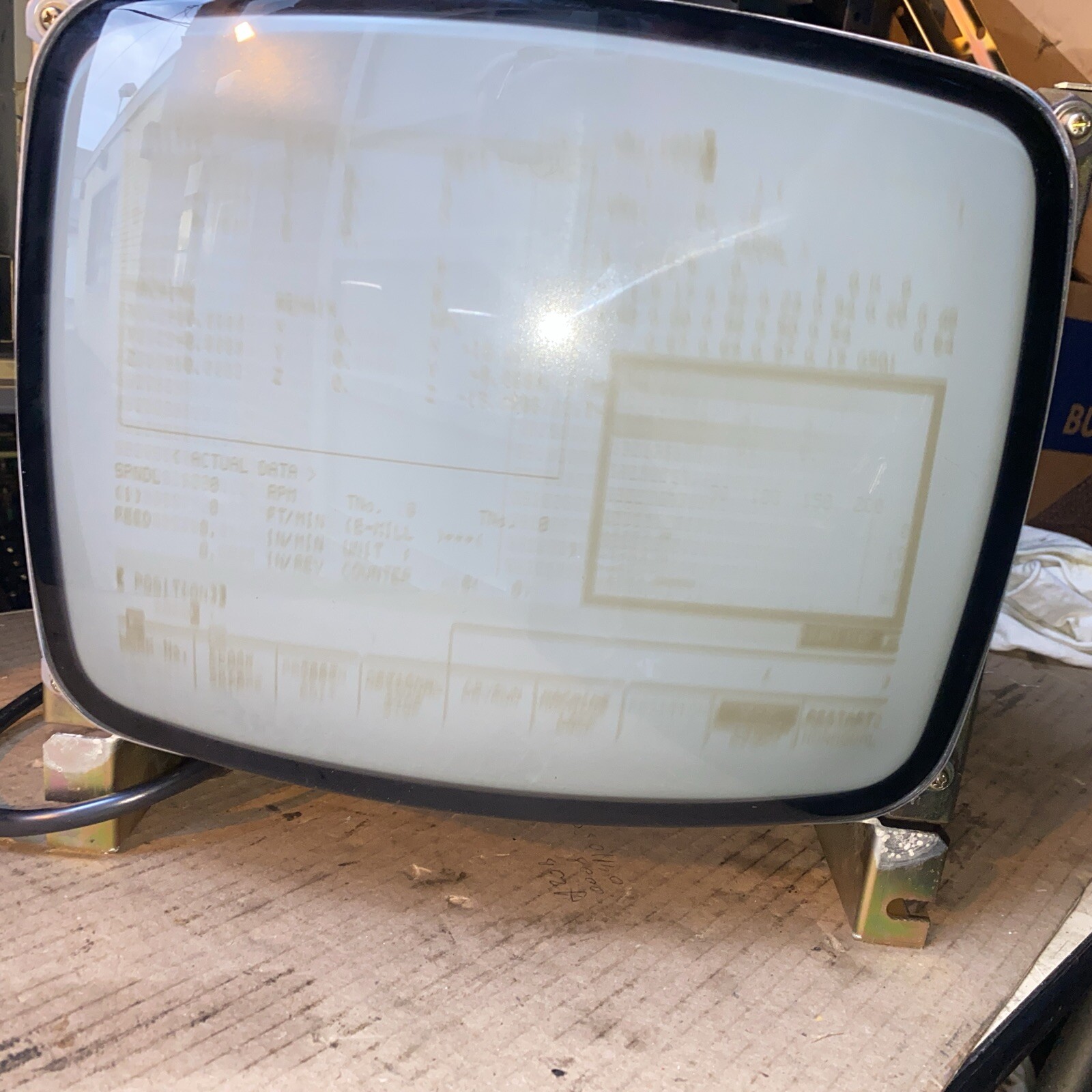 TOTOKU DISPLAY MONITOR MDT-1283-02 From Mazak MDT1283B-1A Used