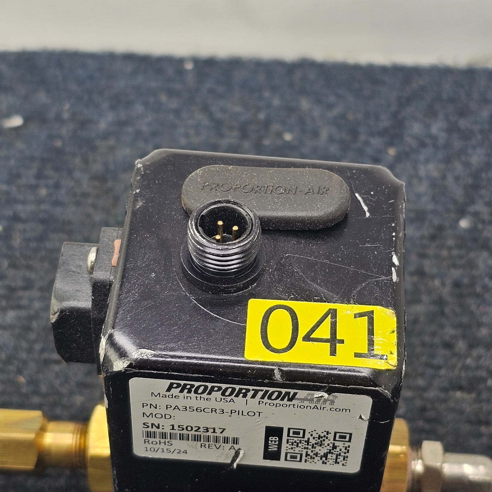 PROPORTION-AIR PA356CR3-PILOT: Electronic Pressure Regulator Valve