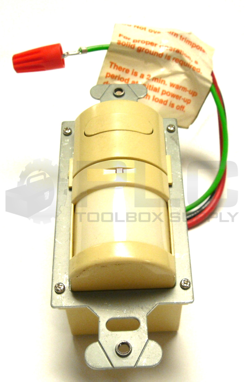 THE WATT STOPPER WS-347 PASSIVE INFRARED WALL SWITCH AUTOMATIC 347VAC 60HZ