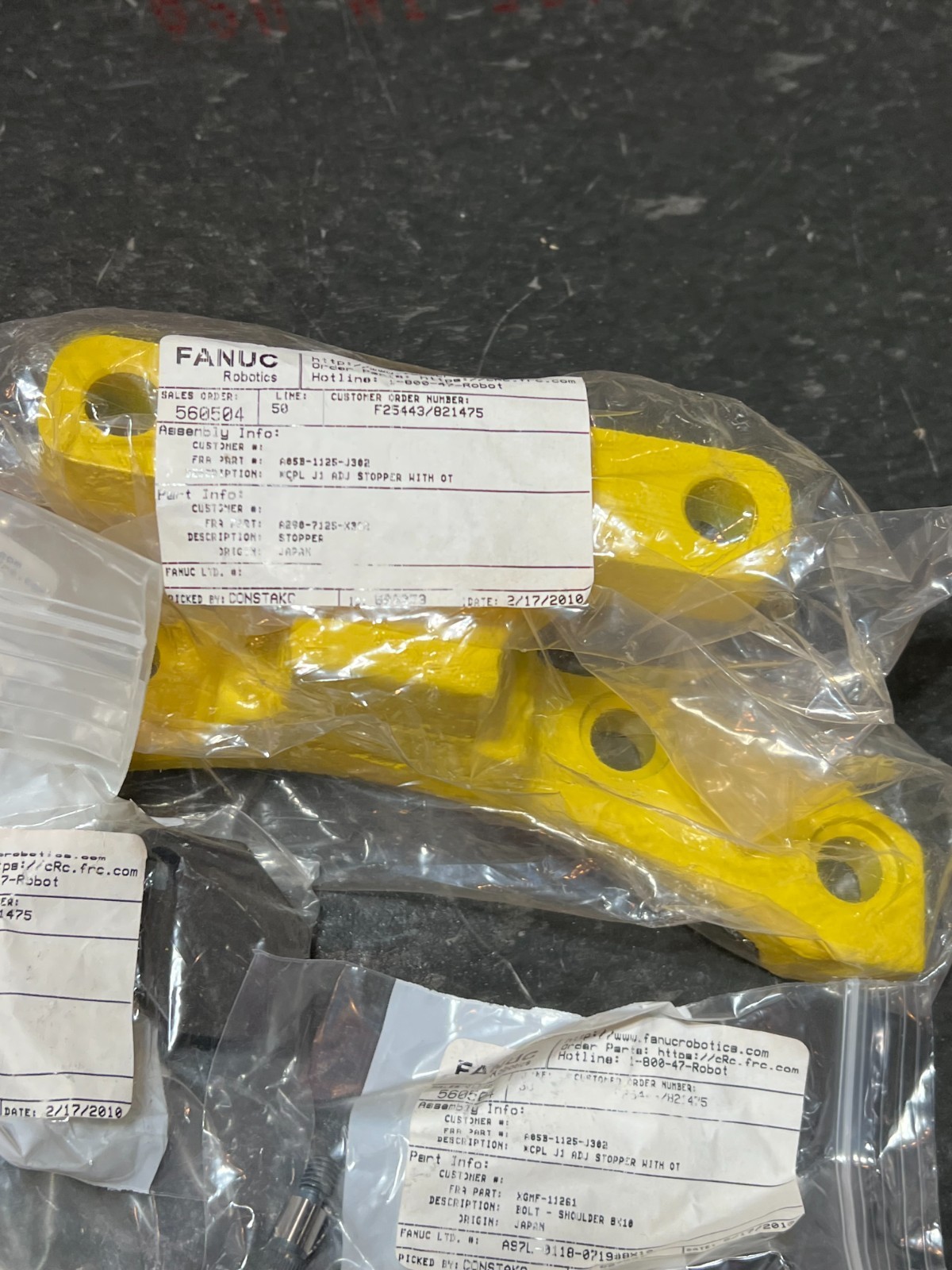 fanuc a05b-1125-j302 nos poor packaging