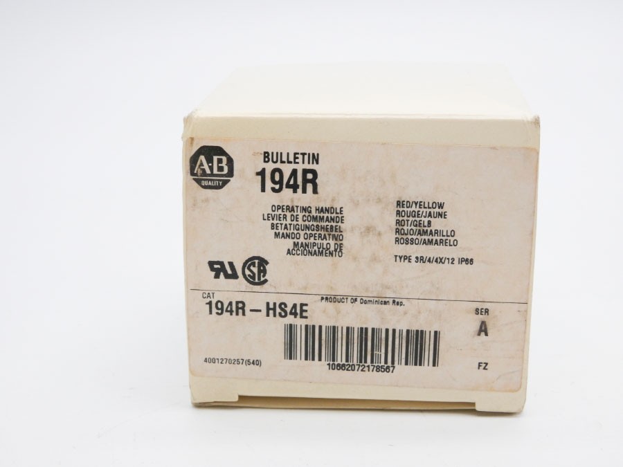 INDUSTRIAL SPARE PART 194R-HS4E SER. A (WH) NSMP