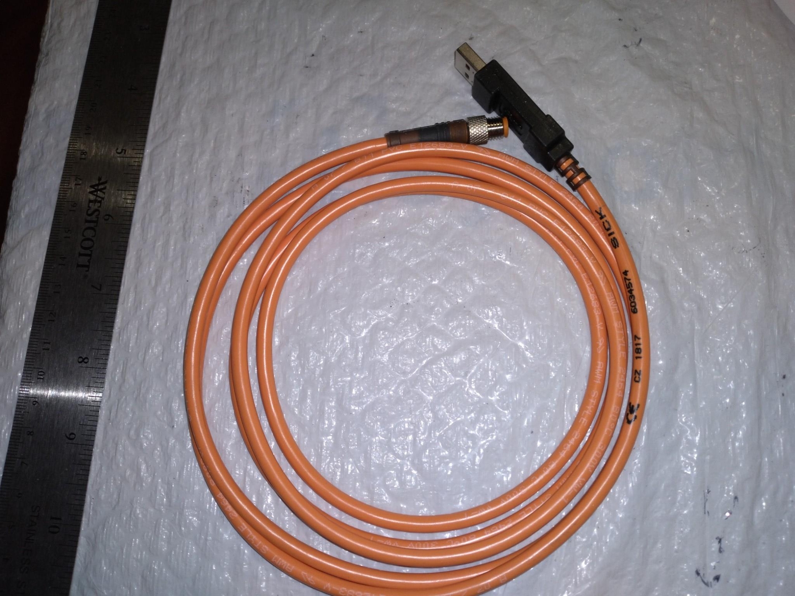 SICK DSL-8U04G2M025KM1-ND USB CAB M/F M8X 4.2 METER